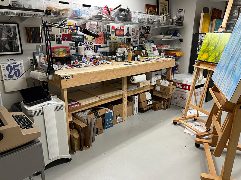 Erik Kahn's studio