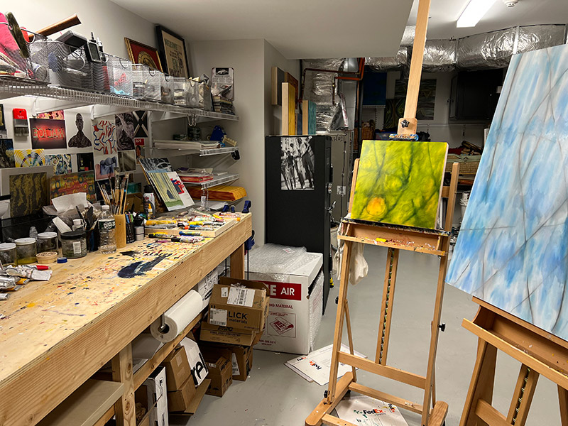 Erik Kahn's studio